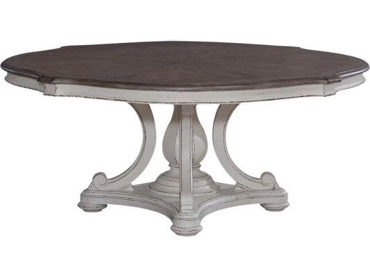 Magnolia Manor - Round Table - White