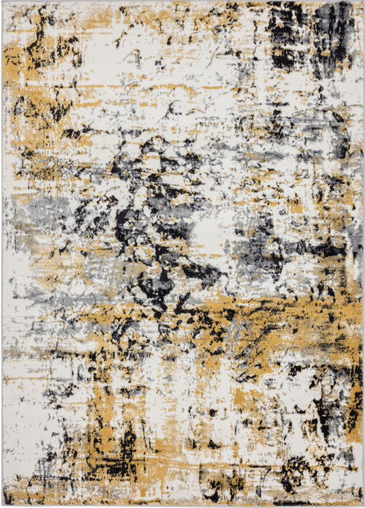 RUG GREY/YELLOW SAMOSCOLLECTION
