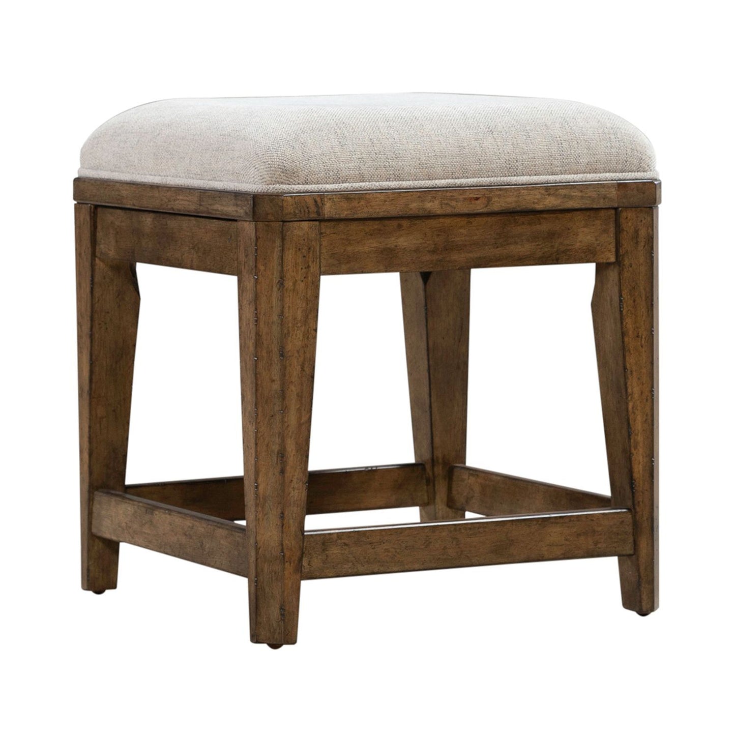 Carolina Park - Upholstered Console Stool - Brown