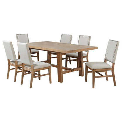Middleton - Extension Leaf Dining Set With Upholstered Chairs