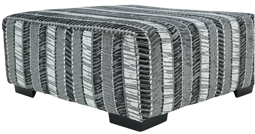 COCKTAIL OTTOMAN GROOVYBLACK