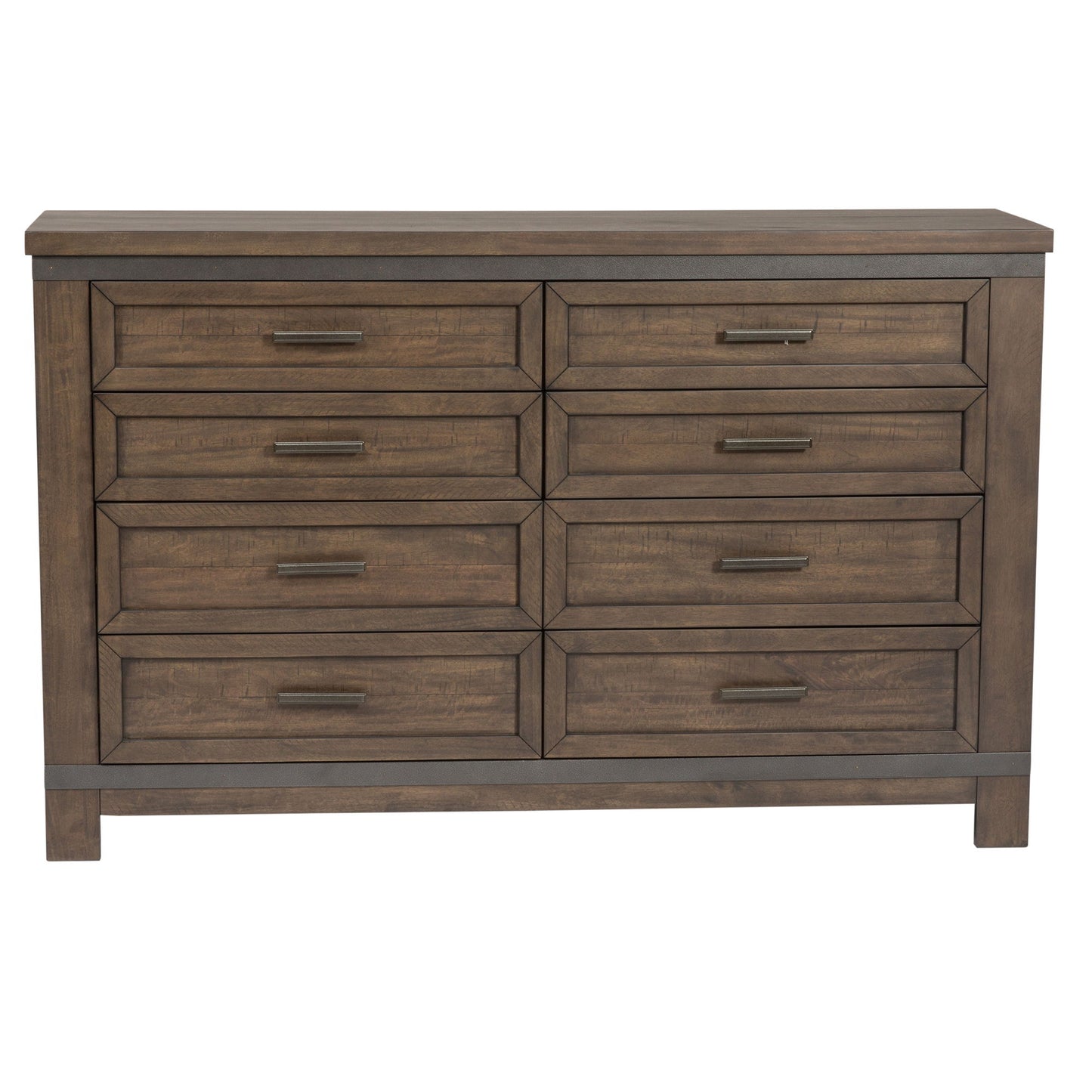 Thornwood Hills - 8 Drawer Dresser - Rock Beaten Brown
