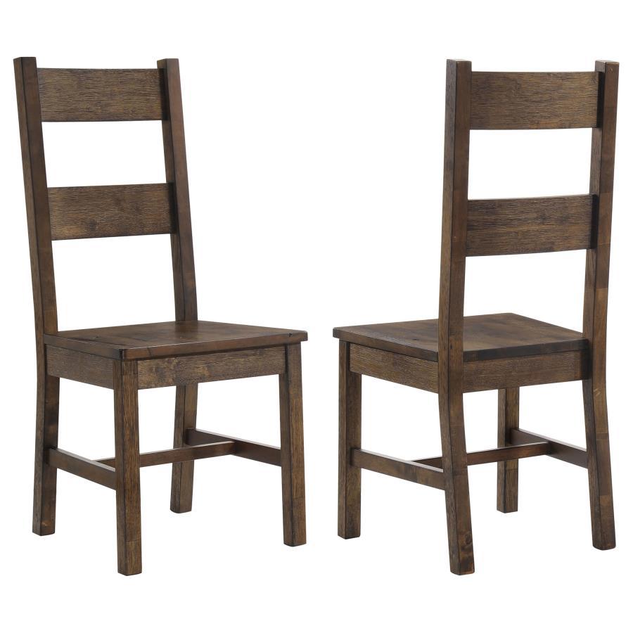 Coleman - Dining Side Chair (Set of 2) - Rustic Golden Brown