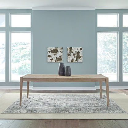 Brentwood - Rectangular Leg Table - Brown