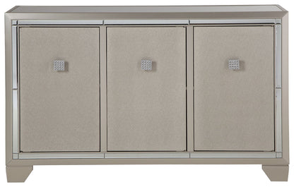 Chaseton - Accent Cabinet - Champagne