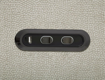 Kennett - Chenille Upholstered Power Reclining Sofa - Ivory