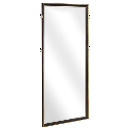 Durango - Standing Floor Mirror - Smoked Peppercorn