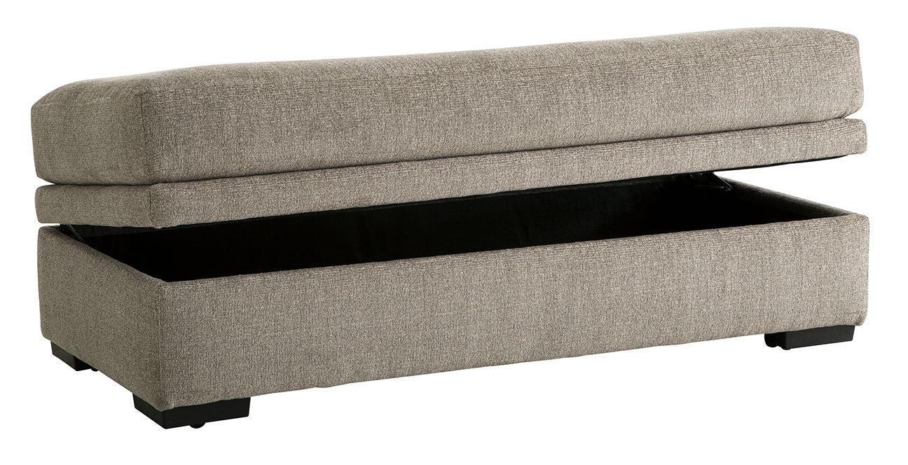STORAGE OTTOMANBRIANNA PEWTER