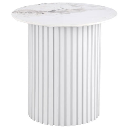 Rowena - Faux Marble Coffee Table Set